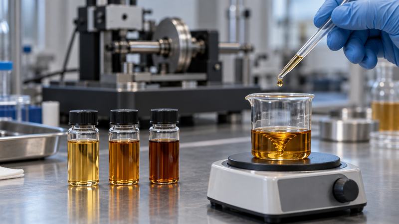 Preparation of oil samples for lubricant formulation testing